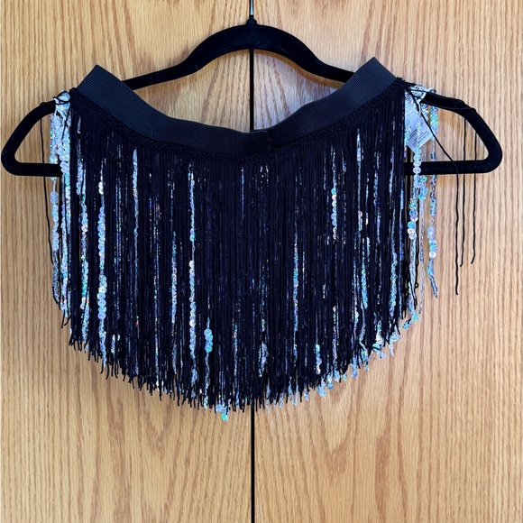 Weissman Purple and Black Sequin Costume with matching Tutu - Picture 7 of 7